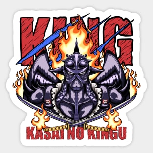 KING Sticker